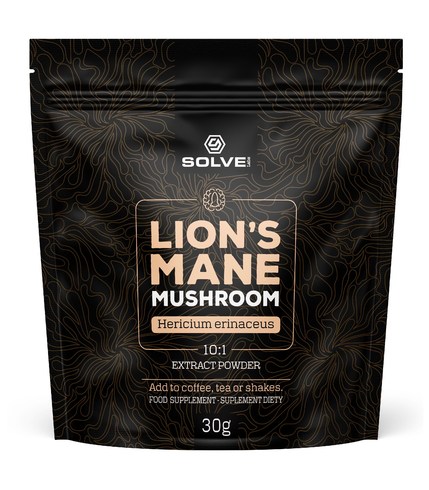 Lion's Mane (Soplówka jeżowata) 10:1 Mushroom Powder 30g